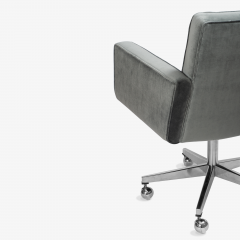  Knoll Cafiero Executive Task Chair in Graphite Velvet by Vincent Cafiero for Knoll - 2053347