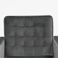  Knoll Cafiero Executive Task Chair in Graphite Velvet by Vincent Cafiero for Knoll - 2053351