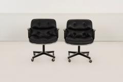  Knoll Charles Pollock for Knoll International Model 1258 Swivel Tilt Desk Chairs 1965 - 4569673