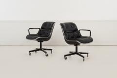  Knoll Charles Pollock for Knoll International Model 1258 Swivel Tilt Desk Chairs 1965 - 4569674