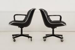  Knoll Charles Pollock for Knoll International Model 1258 Swivel Tilt Desk Chairs 1965 - 4569677