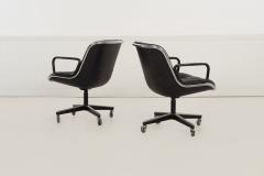  Knoll Charles Pollock for Knoll International Model 1258 Swivel Tilt Desk Chairs 1965 - 4569679