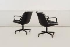  Knoll Charles Pollock for Knoll International Model 1258 Swivel Tilt Desk Chairs 1965 - 4569680
