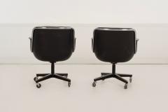  Knoll Charles Pollock for Knoll International Model 1258 Swivel Tilt Desk Chairs 1965 - 4569683