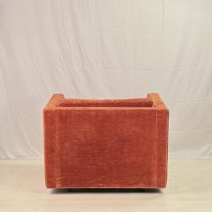  Knoll Classic Velvet Upholstered Club Chair by Charles Pfister for Knoll - 4280800