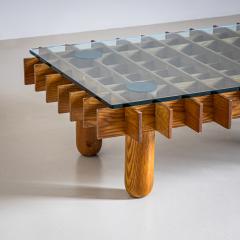  Knoll Coffee Table Kyoto attributed to Gianfranco Frattini for Knoll Italy 1970s - 4531845