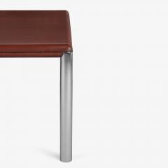  Knoll Custom Knoll Monumental Dining Table in Mahogany Chrome - 4243866