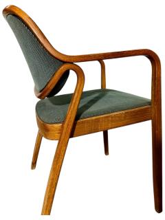  Knoll Don Pettit for Knoll Bent Oak Arm Chairs 1980 - 4218791