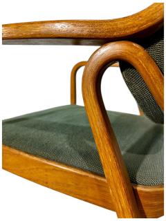  Knoll Don Pettit for Knoll Bent Oak Arm Chairs 1980 - 4218792