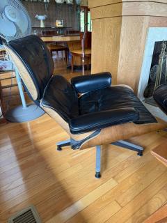  Knoll Eames Rosewood and Leather 670 671 Lounge Chair and Ottoman - 4215210