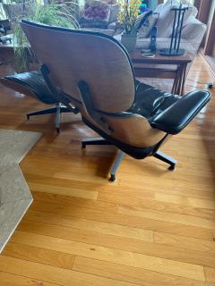  Knoll Eames Rosewood and Leather 670 671 Lounge Chair and Ottoman - 4215211