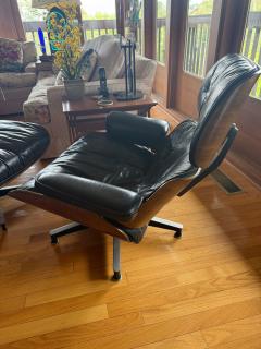 Knoll Eames Rosewood and Leather 670 671 Lounge Chair and Ottoman - 4215212