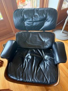  Knoll Eames Rosewood and Leather 670 671 Lounge Chair and Ottoman - 4215214