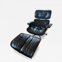  Knoll Eames Rosewood and Leather 670 671 Lounge Chair and Ottoman - 4217338