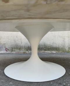  Knoll Early Eero Saarinen for Knoll Internatioanl Tulip Coffee Table Arabescato Marble - 3114153