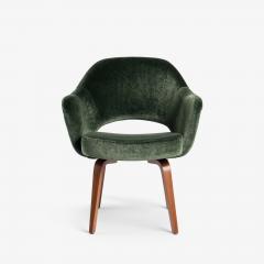  Knoll Early Knoll Saarinen Executive Arm Chairs in Rogers Goffigon Silk Mohair Pair - 4408387