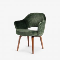  Knoll Early Knoll Saarinen Executive Arm Chairs in Rogers Goffigon Silk Mohair Pair - 4408389