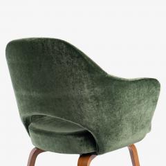  Knoll Early Knoll Saarinen Executive Arm Chairs in Rogers Goffigon Silk Mohair Pair - 4408395