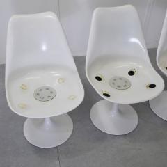  Knoll Eero Saarinen set of four Tulip chairs 1960s - 4119031