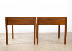  Knoll Florence Knoll Nightstands in Walnut for Knoll Associates Early Production - 3373909