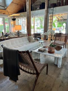  Knoll GAE AULENTI JUMBO TABLE IN ARABASCATO MARBLE - 3145377