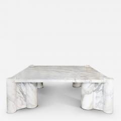  Knoll GAE AULENTI JUMBO TABLE IN ARABASCATO MARBLE - 3149954