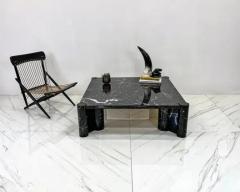  Knoll Gae Aulenti Jumbo Coffee Table for Knoll in Nero Marquina Marble - 3176406