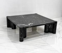  Knoll Gae Aulenti Jumbo Coffee Table for Knoll in Nero Marquina Marble - 3176407
