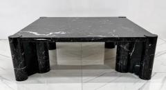  Knoll Gae Aulenti Jumbo Coffee Table for Knoll in Nero Marquina Marble - 3176503