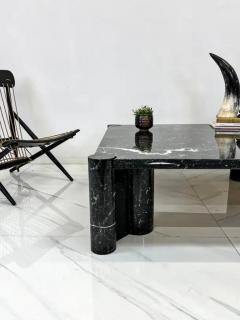  Knoll Gae Aulenti Jumbo Coffee Table for Knoll in Nero Marquina Marble - 3176561
