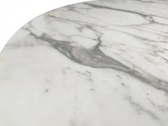  Knoll International Eero Saarinen Knoll Tulip Dining Table Arabescato Marble Glossy WGB - 2954813