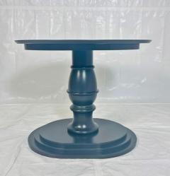 Knoll International Knoll International Round Pedestal Dining Table in Ebony Finish 2021 - 4714962