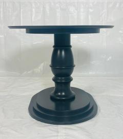  Knoll International Knoll International Round Pedestal Dining Table in Ebony Finish 2021 - 4714964