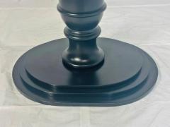  Knoll International Knoll International Round Pedestal Dining Table in Ebony Finish 2021 - 4714966
