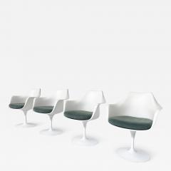  Knoll International Set of 4 Tulip Dining Chairs by Eero Saarinen for Knoll International - 3236101