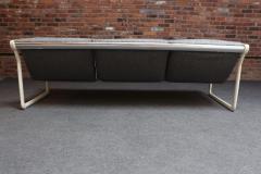  Knoll International Sling Sofa in Steel and Boucl by Bruce Hannah and Andrew Morrison for Knoll - 4307960