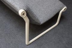  Knoll International Sling Sofa in Steel and Boucl by Bruce Hannah and Andrew Morrison for Knoll - 4307961
