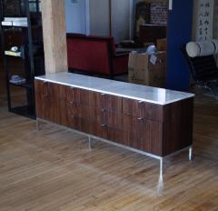  Knoll Knoll Credenza in Rosewood and Marble - 4588163