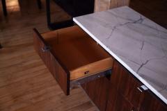  Knoll Knoll Credenza in Rosewood and Marble - 4588165