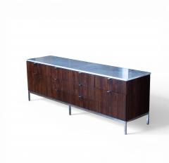  Knoll Knoll Credenza in Rosewood and Marble - 4588448