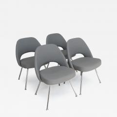  Knoll Knoll Eero Saarinen 72CC Executive Side Chairs set of 4  - 4288088