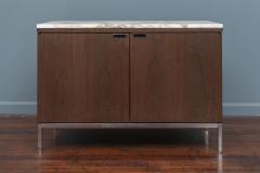  Knoll Knoll Marble Top Walnut Credenza - 1978757