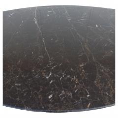  Knoll Knoll Saarinen Black Marble top table 78  - 4549433
