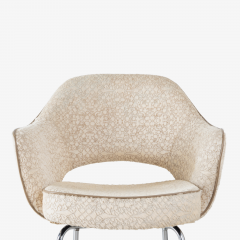  Knoll Knoll Saarinen Executive Arm Chairs in Edelman Hair on Hide Leather Pair - 3367582