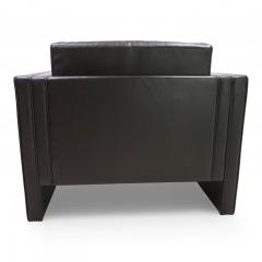  Knoll Knoll Studio Line leather club chair by J rgen Lange 1970 - 4742965