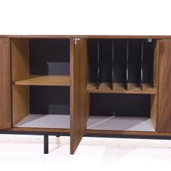  Knoll Knoll Style Mid Century Walnut Long Credenza - 3968909