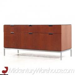  Knoll Knoll Style Mid Century Walnut and Marble Top File Credenza - 3513722