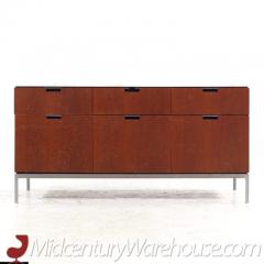 Knoll Knoll Style Mid Century Walnut and Marble Top File Credenza - 3513726