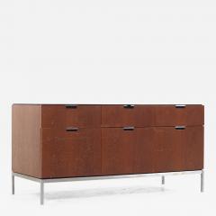  Knoll Knoll Style Mid Century Walnut and Marble Top File Credenza - 3517588