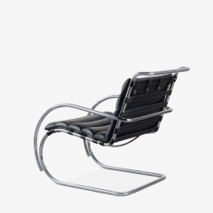  Knoll MR Lounge Chair in the style of Mies van der Rohe in Black Leather - 3762241